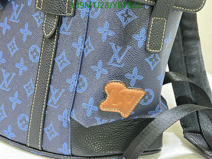 LV Bags-(4A)-Backpack-,Code: YB7602,$: 139USD