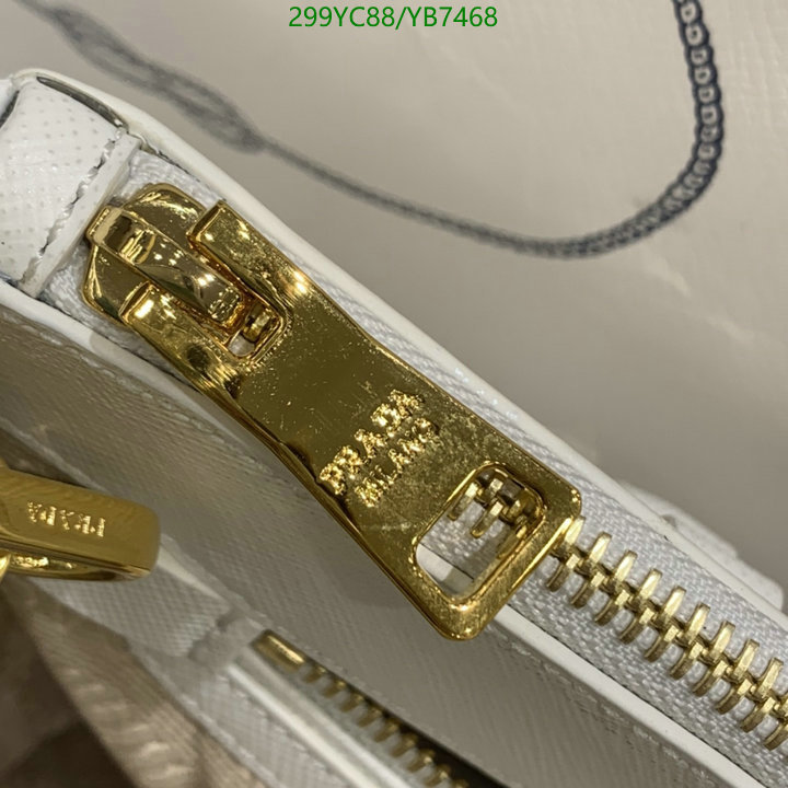 Prada Bag-(Mirror)-Handbag-,Code: YB7468,$: 299USD