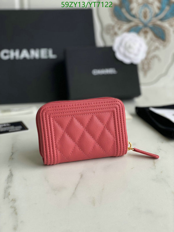 Chanel Bags -(Mirror)-Wallet-,Code: YT7122,$: 59USD