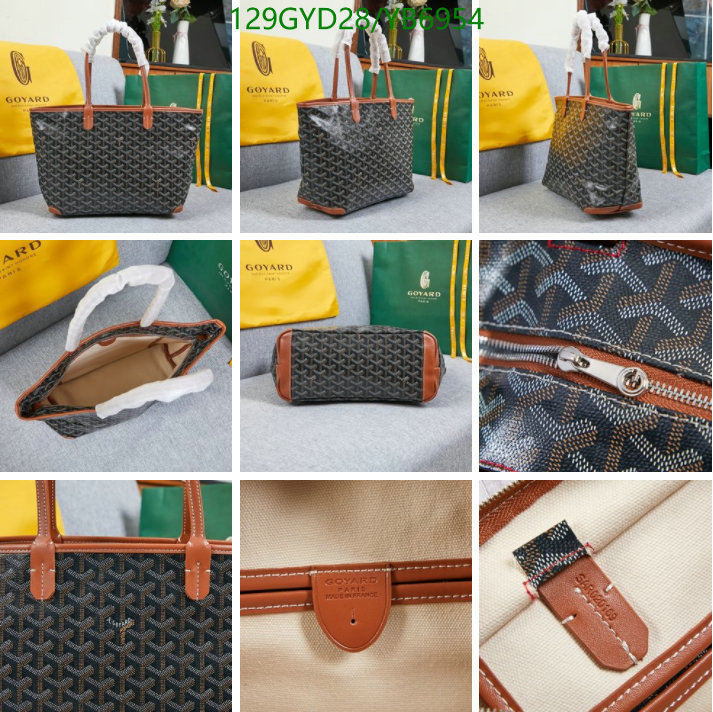 Goyard Bag-(4A)-Handbag-,Code: YB6954,