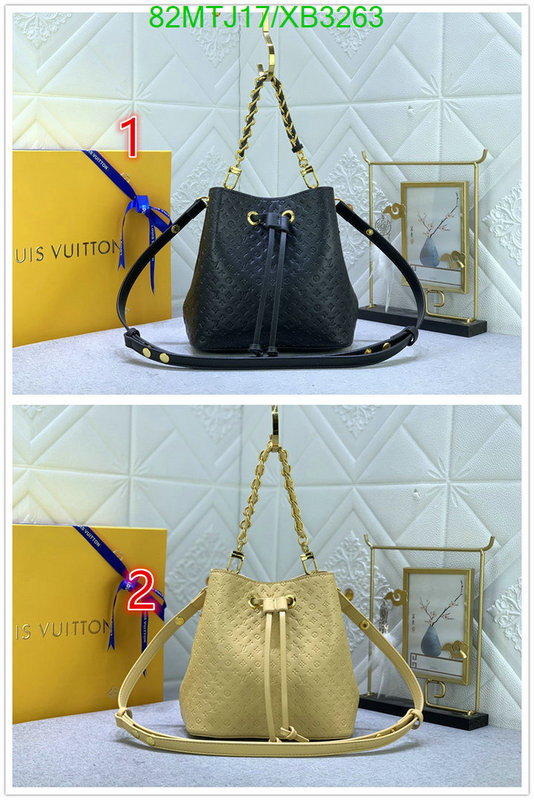 LV Bags-(4A)-Nono-No Purse-Nano No-,Code: XB3263,$: 82USD