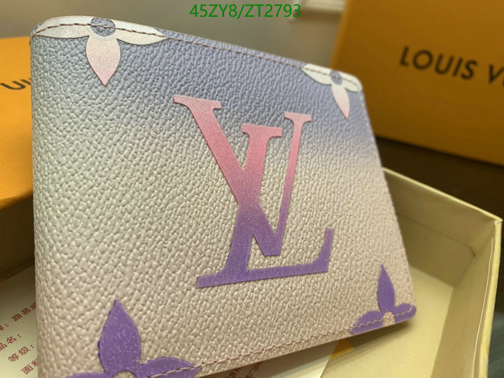 LV Bags-(4A)-Wallet-,Code: ZT2793,$: 45USD