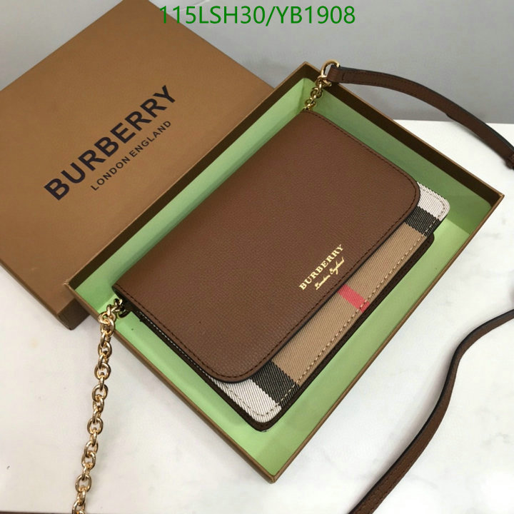 Burberry Bag-(Mirror)-Diagonal-,Code: YB1908,$: 115USD