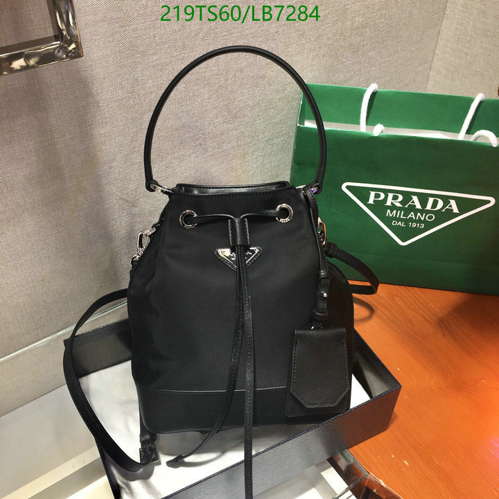 Prada Bag-(Mirror)-Diagonal-,Code: LB7284,$: 219USD