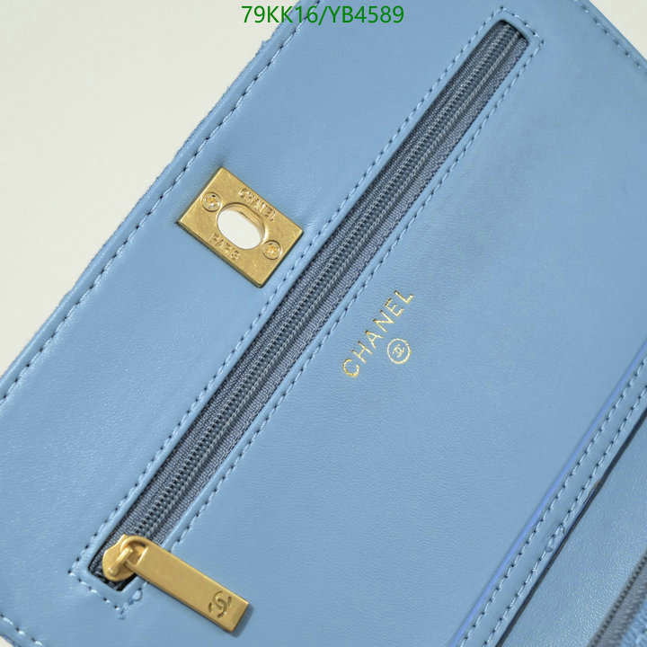 Chanel Bags ( 4A )-Diagonal-,Code: YB4589,$: 79USD