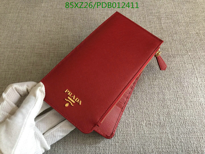 Prada Bag-(Mirror)-Wallet-,Code: PDB012411,$:85USD