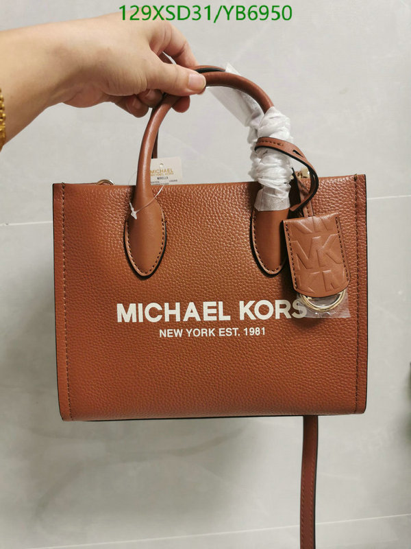 Michael Kors Bag-(Mirror)-Handbag-,Code: YB6950,$: 129USD