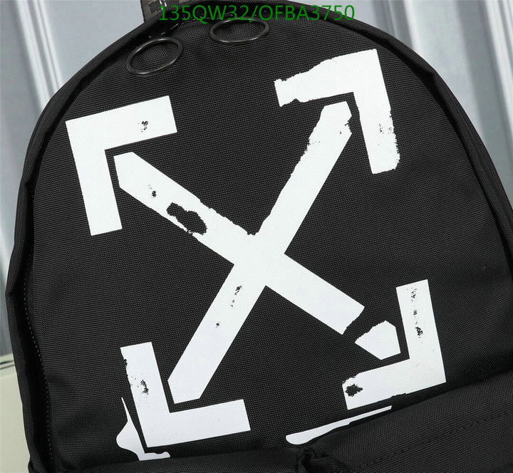 Off-White Bag-(Mirror)-Backpack-,Code: OFBA3750,$: 135USD