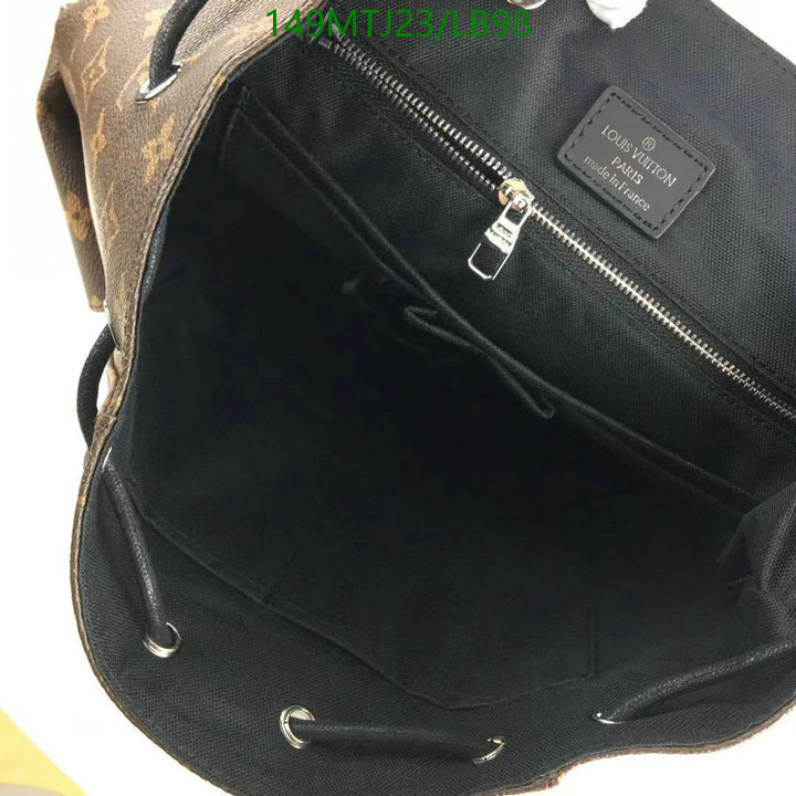 LV Bags-(4A)-Backpack-,Code: LB98,$: 149USD