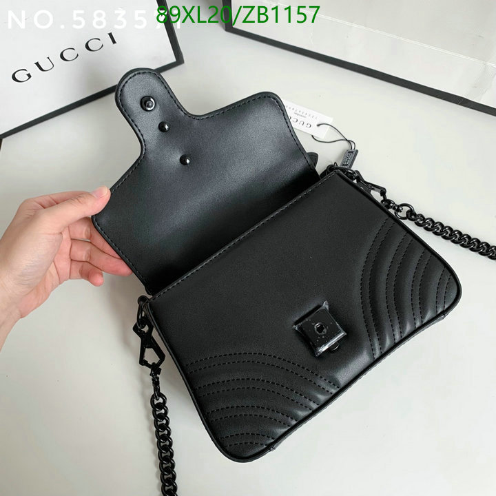 Gucci Bag-(4A)-Marmont,Code: ZB1157,$: 89USD