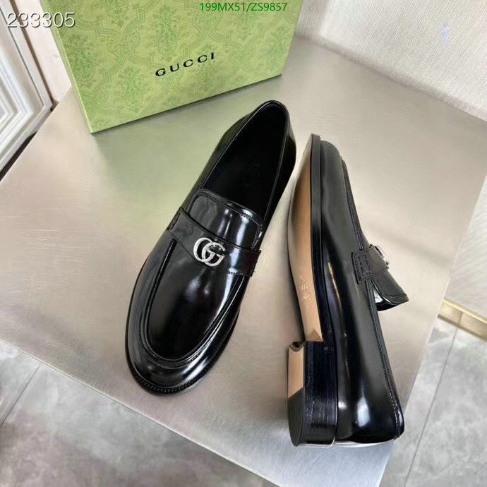 Men shoes-Gucci, Code: ZS9857,$: 199USD