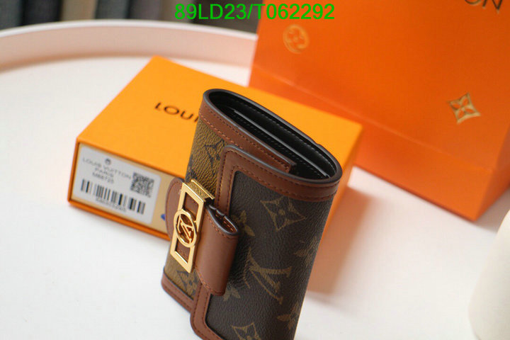 LV Bags-(Mirror)-Wallet-,Code: T062292,$: 89USD