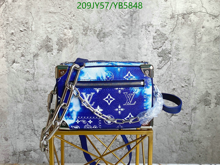 LV Bags-(Mirror)-Petite Malle-,Code: YB5848,$: 209USD