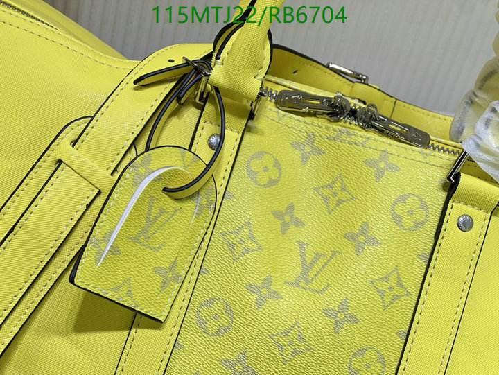 LV Bags-(4A)-Keepall BandouliRe 45-50-,Code: RB6704,$: 115USD