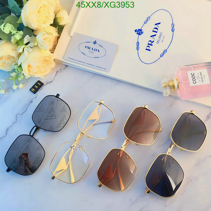 Glasses-Prada, Code: XG3953,$: 45USD