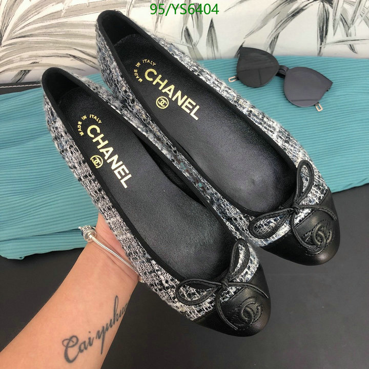 Chanel-Ballet Shoes,Code: YS6404,$: 95USD