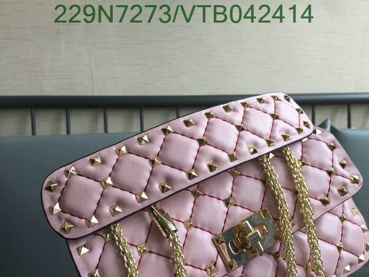 Valentino Bag-(Mirror)-Rockstud Spike,Code: VTB042414,$:229USD