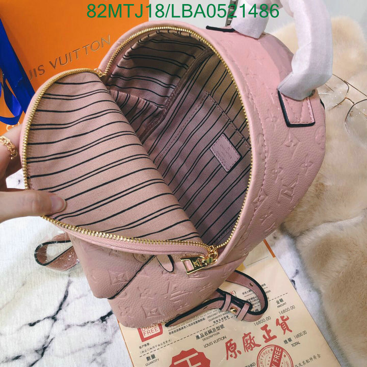 LV Bags-(4A)-Backpack-,Code:LBA0521486,$: 82USD