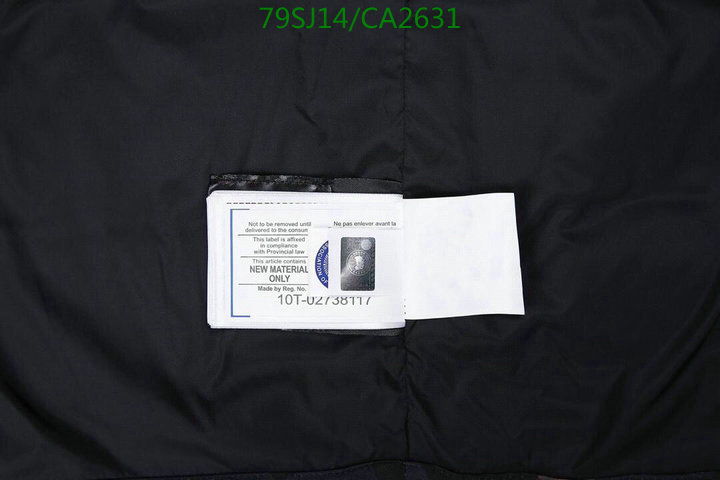 Down jacket Men-Canada Goose, Code: CA2631,$: 79USD