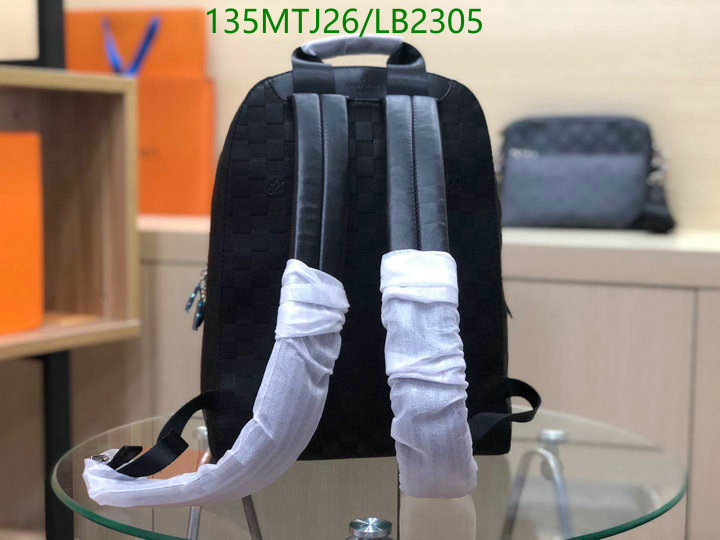 LV Bags-(4A)-Backpack-,Code: LB2305,$: 135USD