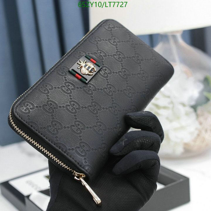 Gucci Bag-(4A)-Wallet-,Code: LT7727,$: 65USD