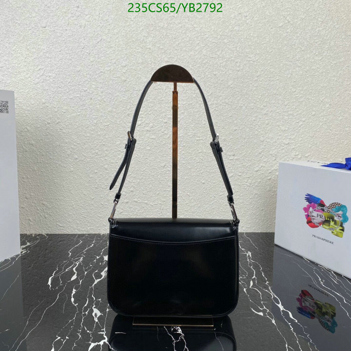Prada Bag-(Mirror)-Diagonal-,Code: YB2792,$: 235USD