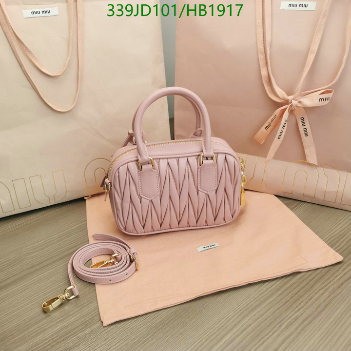 Miu Miu Bag-(Mirror)-Diagonal-,Code: HB1917,$: 339USD