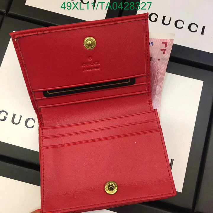 Gucci Bag-(4A)-Wallet-,Code:TA0428325,$: 49USD