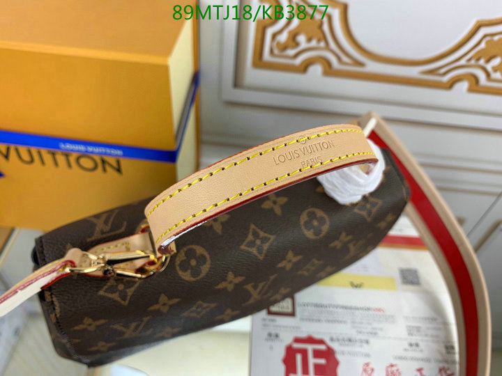 LV Bags-(4A)-Handbag Collection-,Code: KB3877,$: 89USD