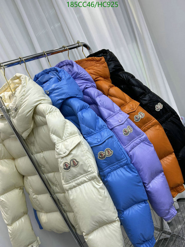 Down jacket Men-Moncler, Code: HC925,$: 185USD