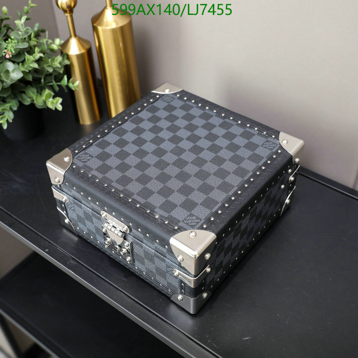 LV Bags-(Mirror)-Vanity Bag-,Code: LJ7455,$: 599USD