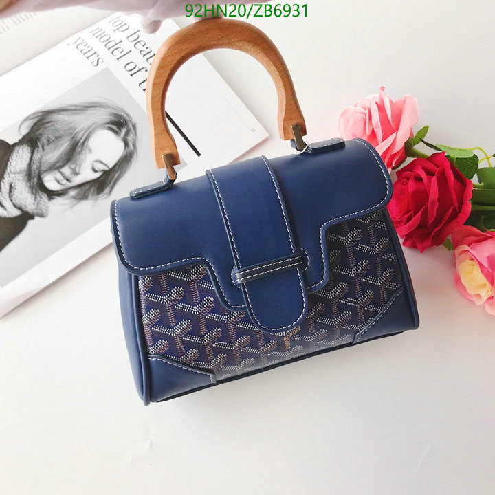 Goyard Bag-(4A)-Handbag-,Code: ZB6931,$: 92USD