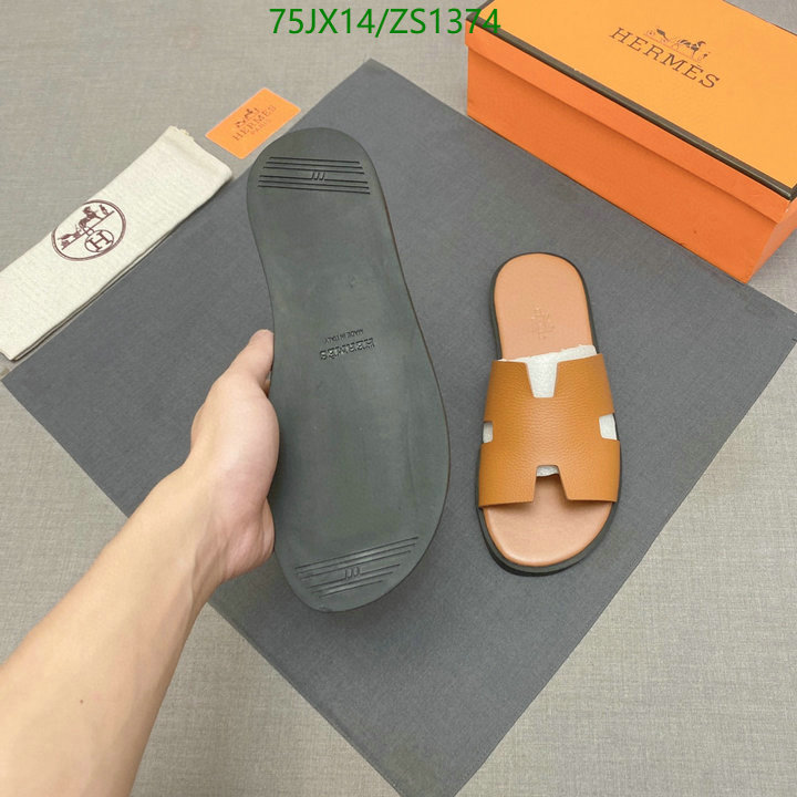 Men shoes-Hermes, Code: ZS1374,$: 75USD