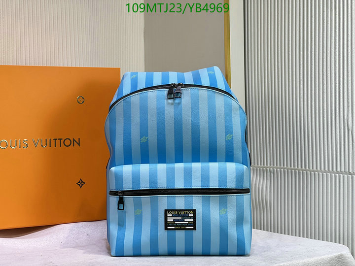 LV Bags-(4A)-Backpack-,Code: YB4969,$: 109USD