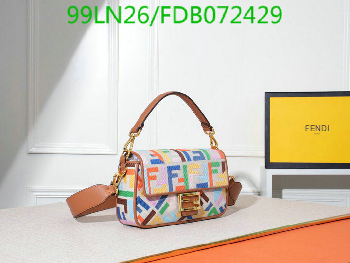 Fendi Bag-(4A)-Baguette-,Code: FDB072429,$: 99USD