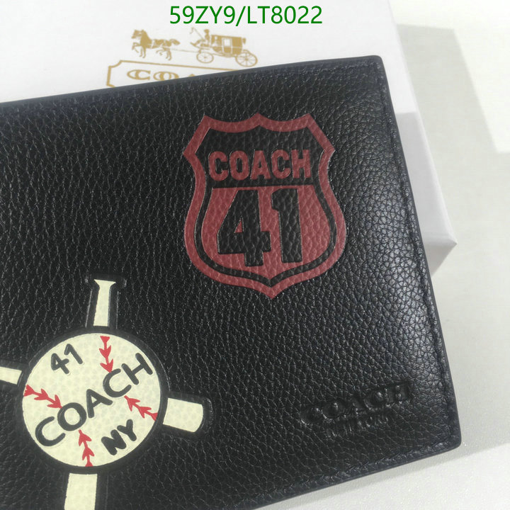 Coach Bag-(4A)-Wallet-,Code: LT8022,$: 59USD