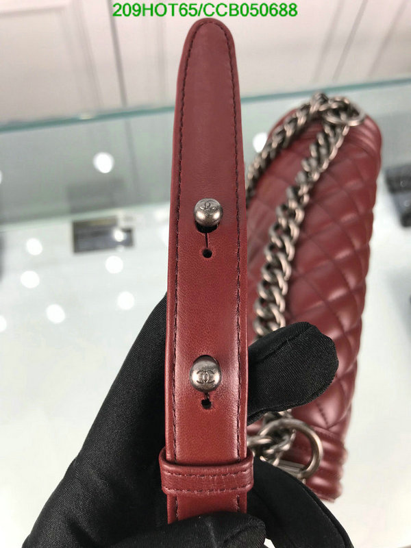 Chanel Bags -(Mirror)-Le Boy,Code: CCB050688,$: 209USD