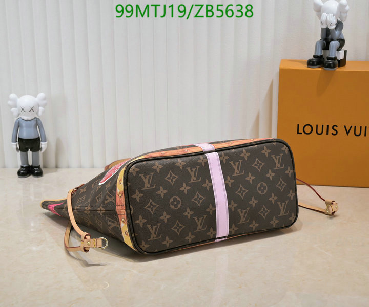 LV Bags-(4A)-Neverfull-,Code: ZB5638,$: 99USD