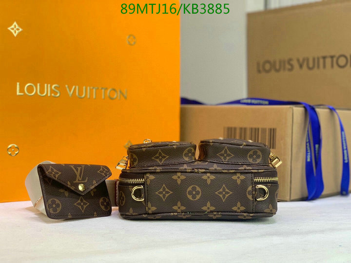 LV Bags-(4A)-Pochette MTis Bag-Twist-,Code: KB3885,$: 89USD