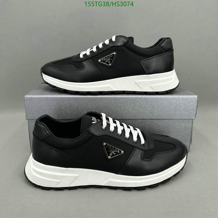 Men shoes-Prada, Code: HS3074,$: 155USD