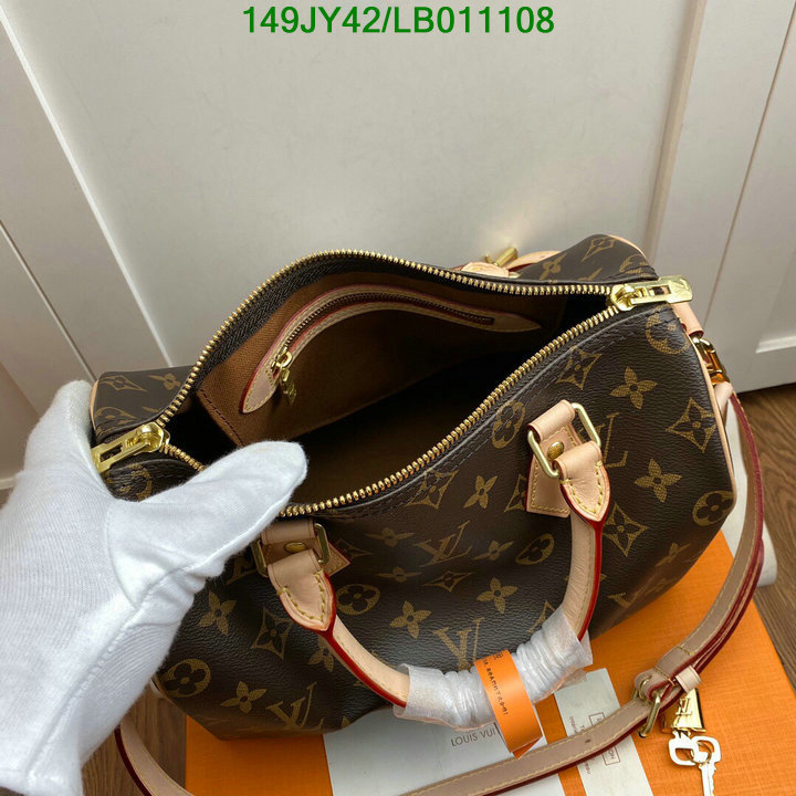 LV Bags-(Mirror)-Handbag-,Code: LB011108,$: 149USD