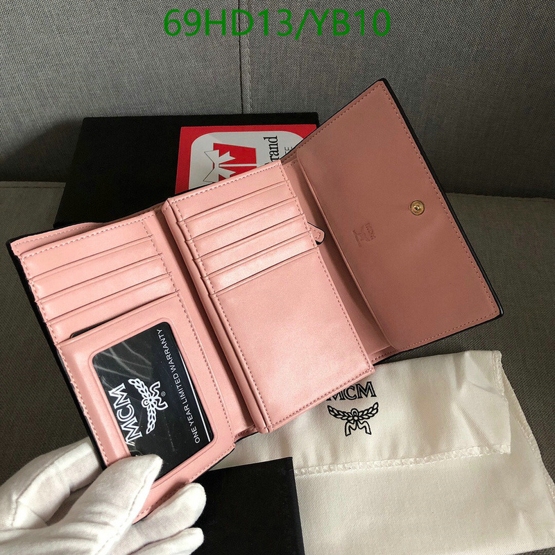 MCM Bag-(Mirror)-Wallet-,Code: YB10,$: 69USD