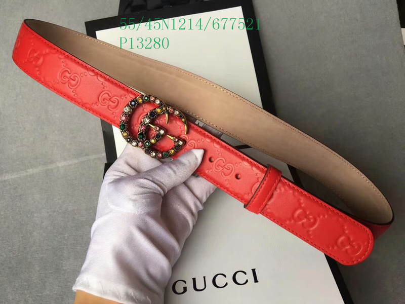 Belts-Gucci, Code： GGP010414,$: 55USD