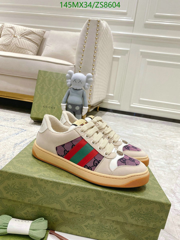 Men shoes-Gucci, Code: ZS8604,$: 145USD