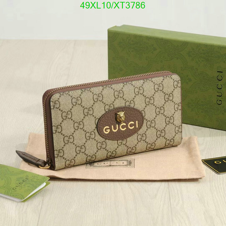 Gucci Bag-(4A)-Wallet-,Code: XT3786,$: 49USD
