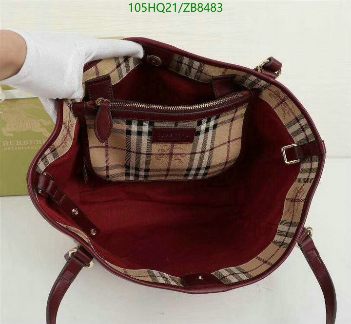 Burberry Bag-(4A)-Handbag-,Code: ZB8483,$: 105USD