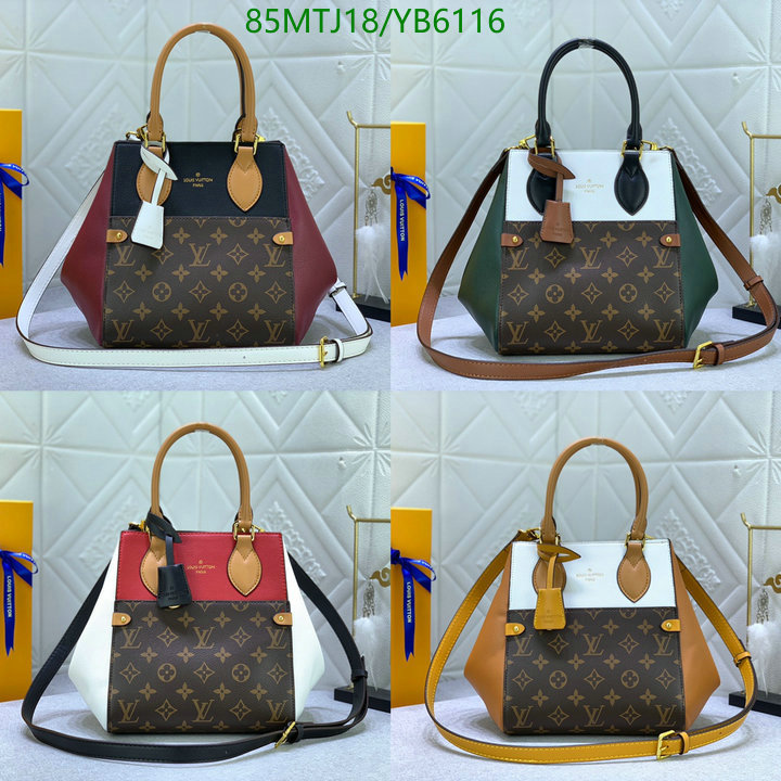 LV Bags-(4A)-Handbag Collection-,Code: YB6116,$: 85USD