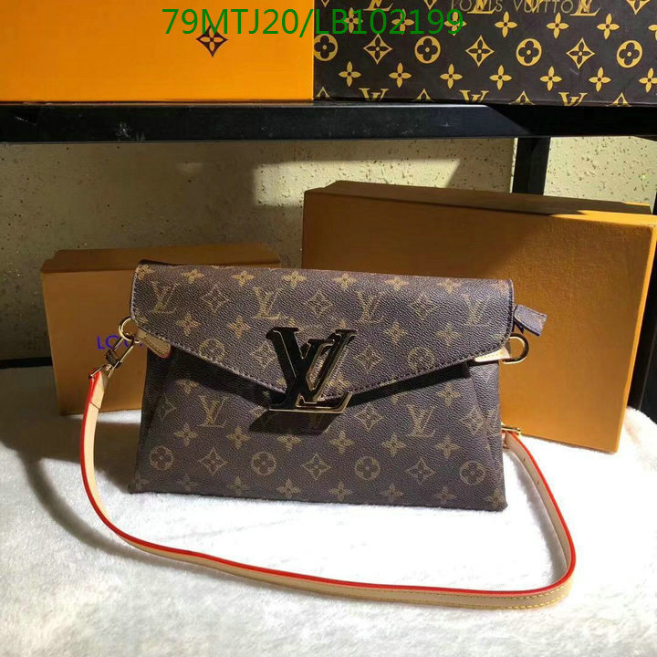 LV Bags-(4A)-Pochette MTis Bag-Twist-,Code: LB102199,$:79USD