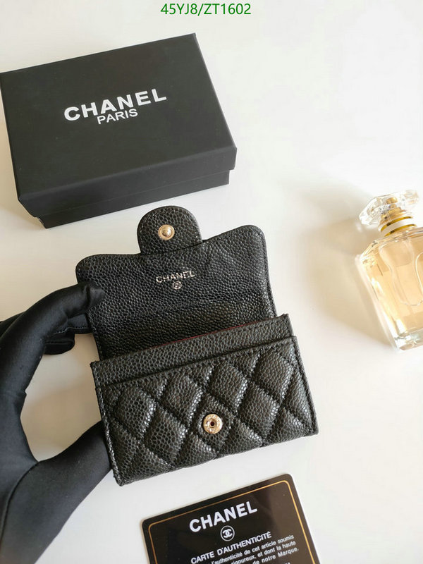 Chanel Bags ( 4A )-Wallet-,Code: ZT1602,$: 45USD