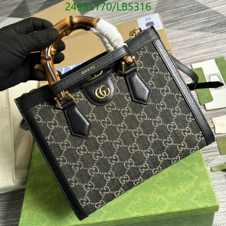 Gucci Bag-(Mirror)-Diana-Bamboo-,Code: LB5316,$: 249USD